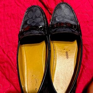 Coach loafers worn a few times but in great condition